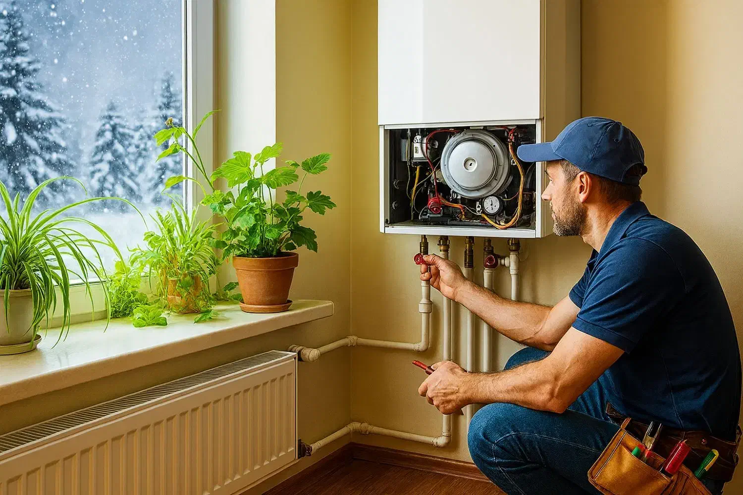 تعمیر پکیج سرویس پکیج شوفاژ تعمیر کار اسپیلت|خدمات پیشه و مهارت|شیراز, فرهنگ شهر|دیوار