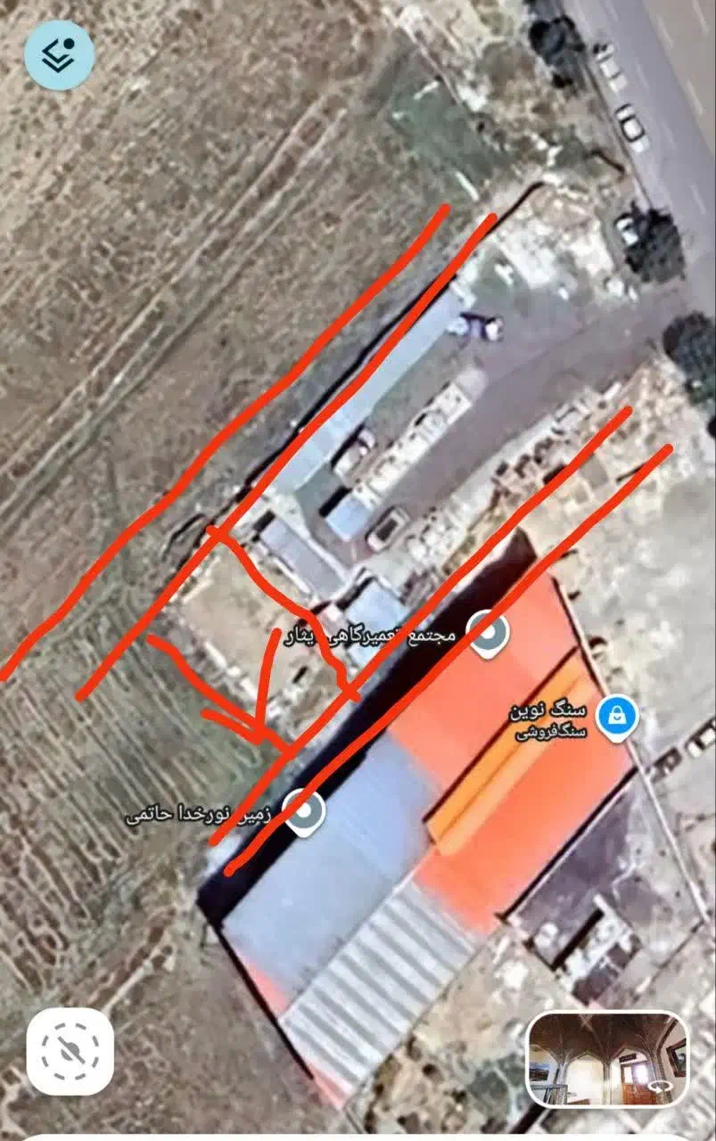 فروش زمین قلاحاتم|فروش زمین و ملک کلنگی|بروجرد, |دیوار