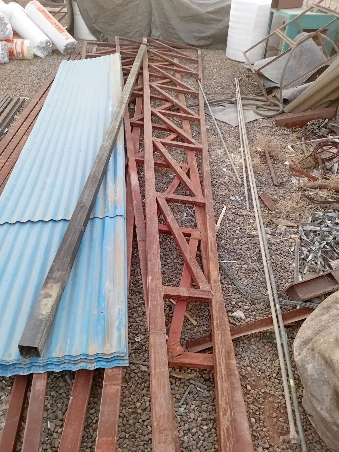 ورق شیروانی وخرپا دست دوم درحد|مصالح و تجهیزات ساختمان|قم, لسانی|دیوار