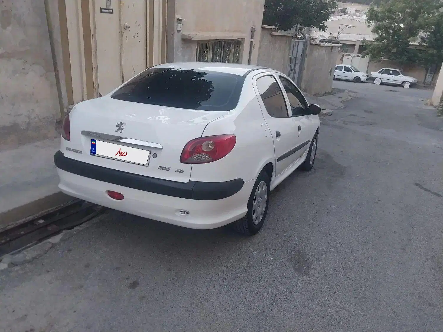 206sd.v8درحد|خودرو سواری و وانت|ایلام, |دیوار