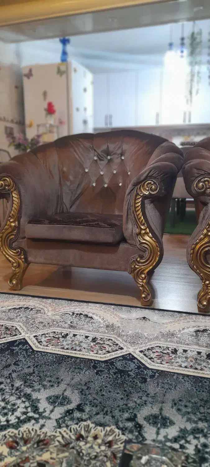 یک دست مبلمان ۷ نفره|مبلمان خانگی و میز عسلی|محمدشهر, محمدشهر|دیوار
