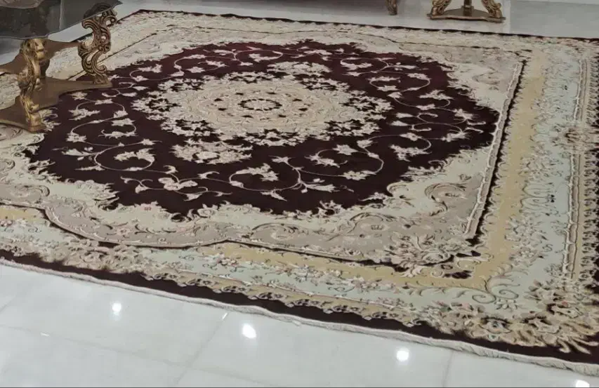 فرش ۱۲متری|فرش|تنکمان, |دیوار