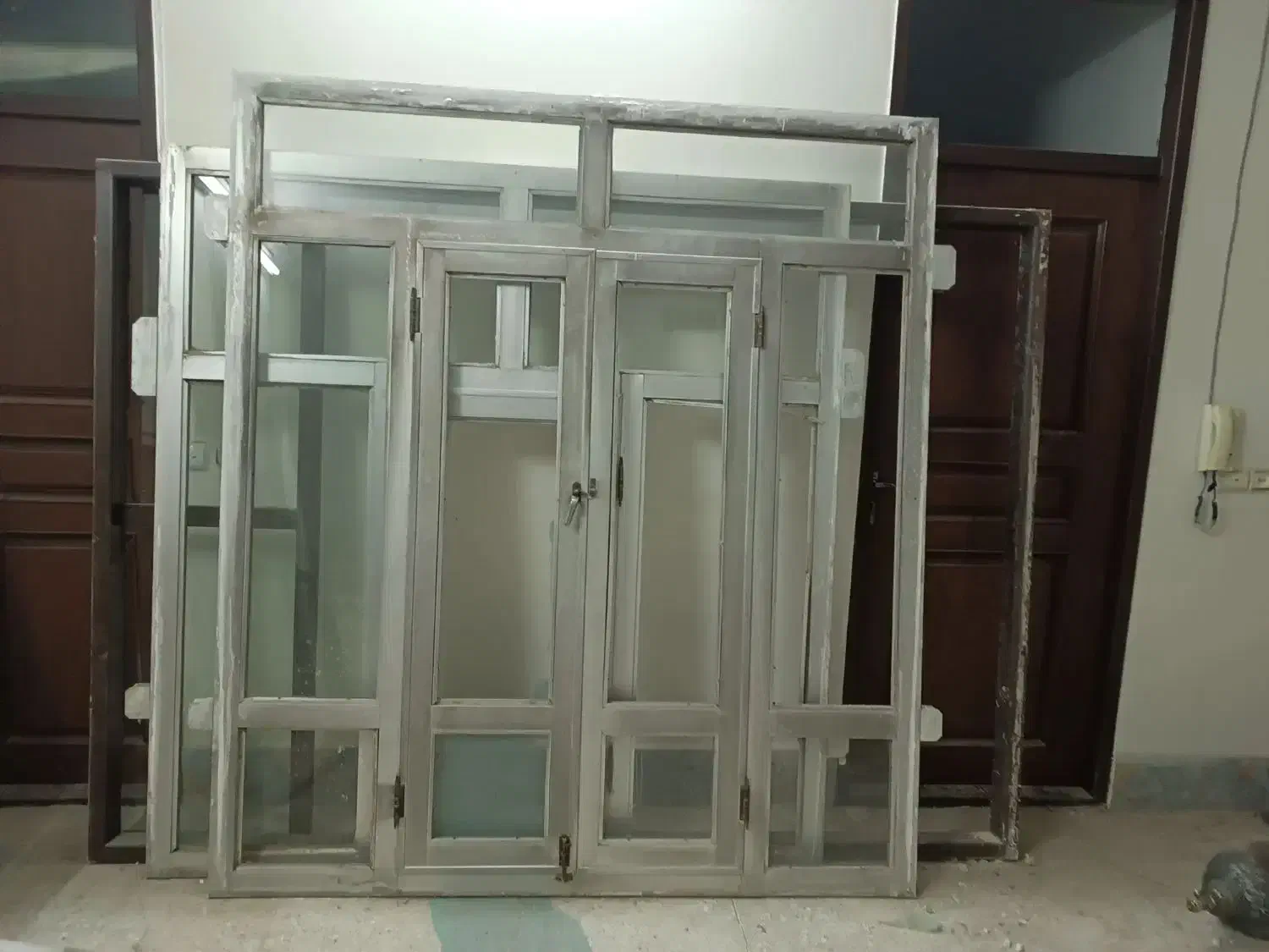 پنجره آلومینیوم در حد نو|مصالح و تجهیزات ساختمان|تربت‌حیدریه, مظفریه|دیوار