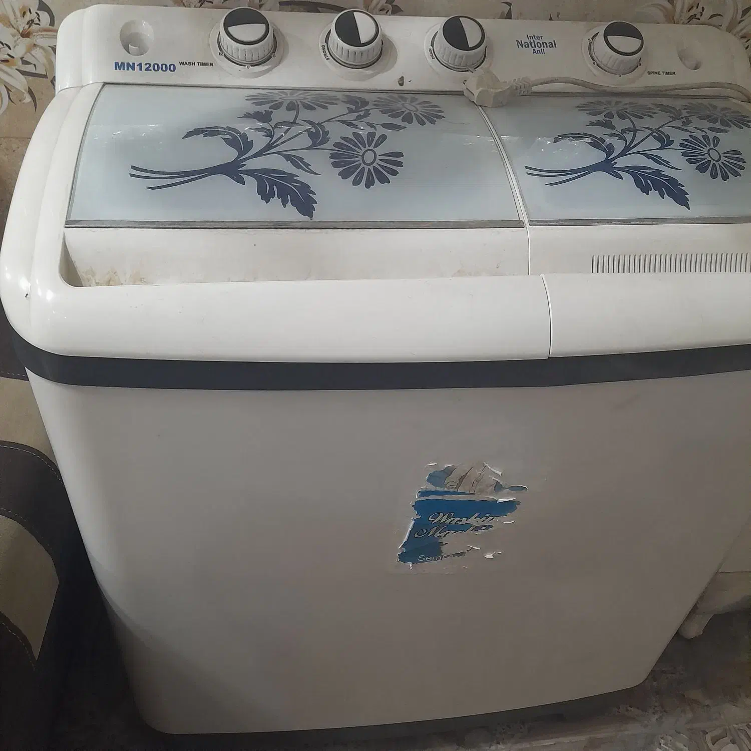 لباسشوی ۱۲کیلو دوقلودرحدتعمیرجزی میخاد|ماشین لباسشویی و خشککن لباس|دزفول, |دیوار