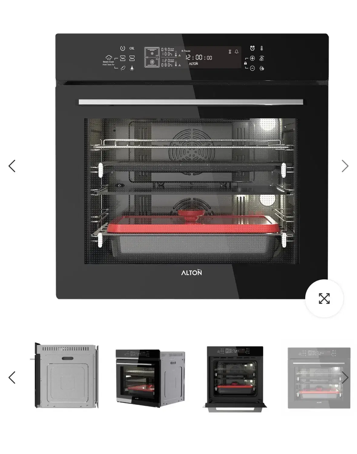 فر توکار آلتون|اجاق گاز و لوازم برقی پختوپز|اصفهان, باغ دریاچه|دیوار