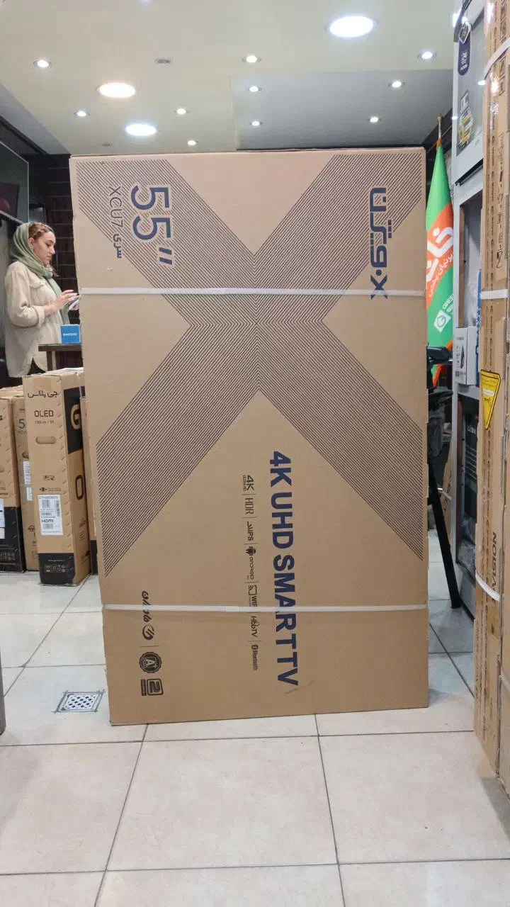 تلویزیون ۵۵ ایکس ویژن|تلویزیون و پروژکتور|تبریز, |دیوار