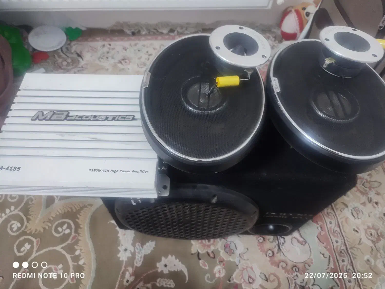 سیستم حرفه ای باند کنوود اصل معاوضه باموتورهندا|قطعات یدکی و لوازم جانبی|سبزوار, توحیدشهر|دیوار