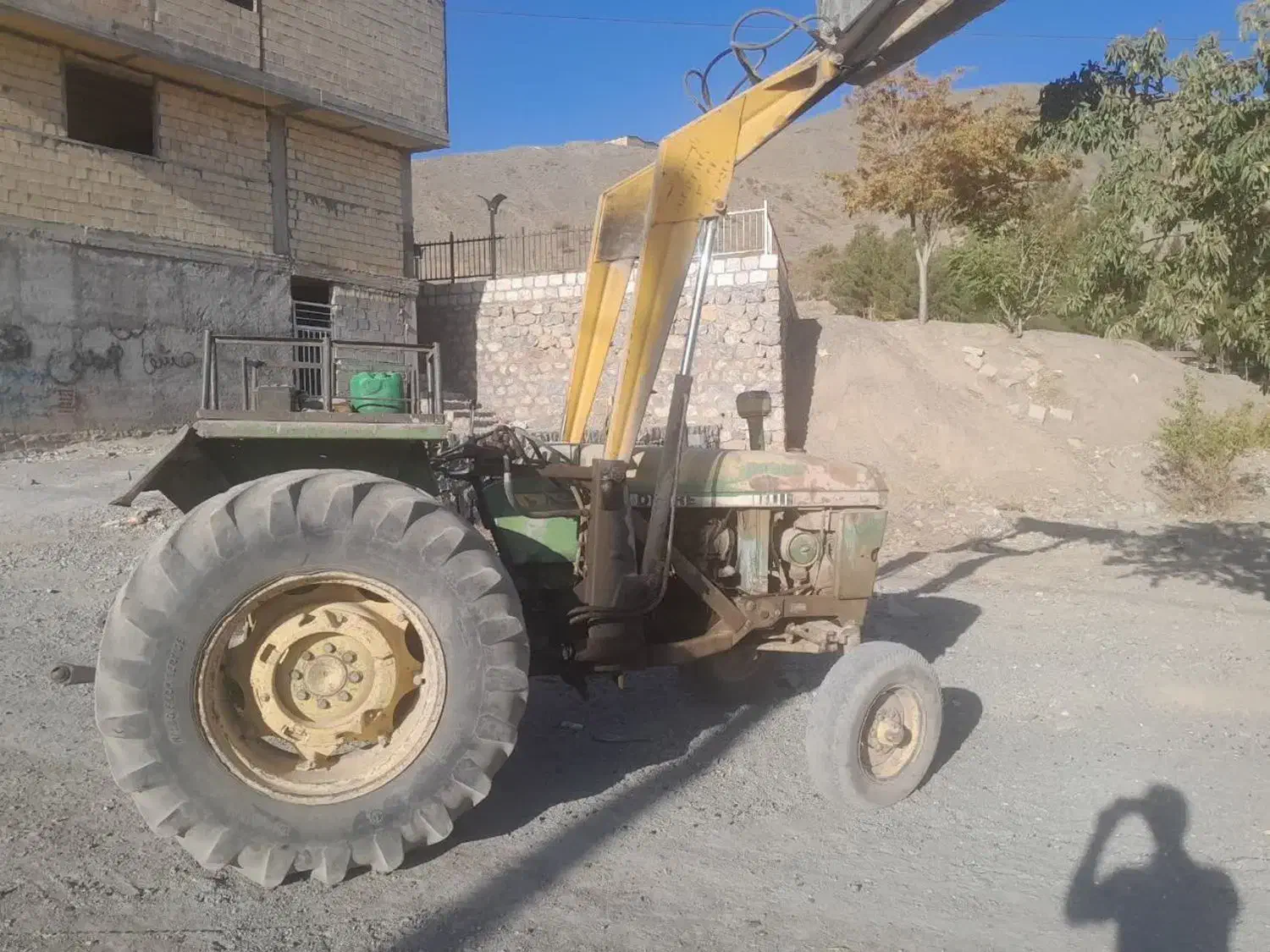 تراکتور جاندیر 63 بیل سفارشی دکل بلند|خودرو سنگین|چادگان, |دیوار