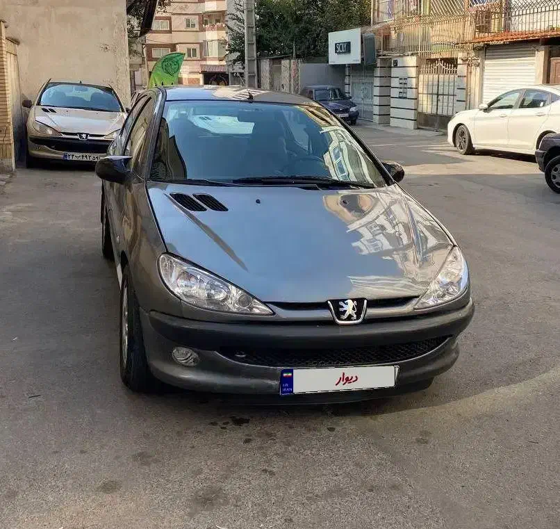 206مدل84 خاکستری|خودرو سواری و وانت|گرگان, |دیوار