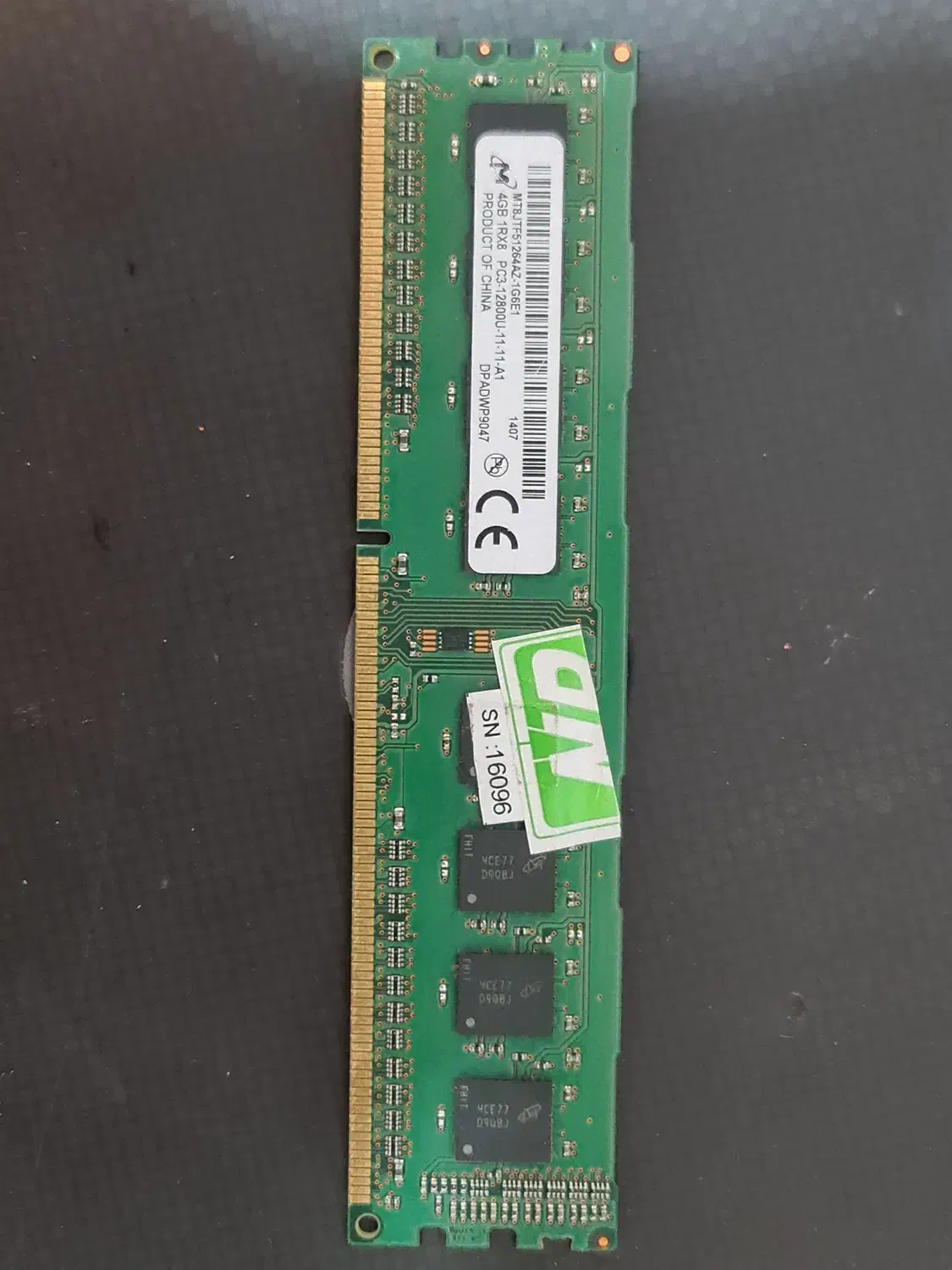 رم ۴ گیگ DDR3|قطعات و لوازم جانبی رایانه|بهبهان, |دیوار