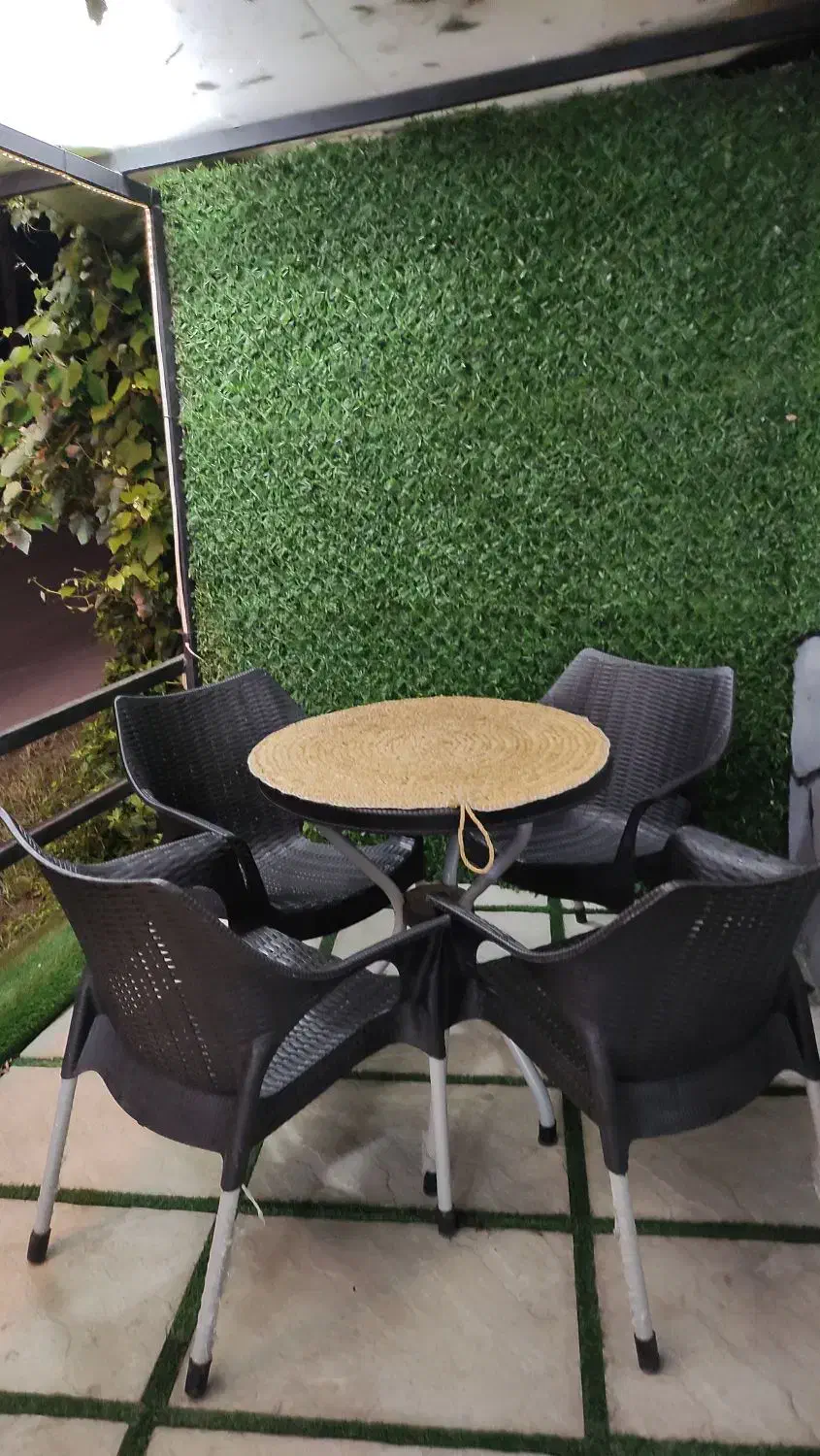 میز و صندلی حصیری|کافی‌شاپ و رستوران|لنگرود, |دیوار