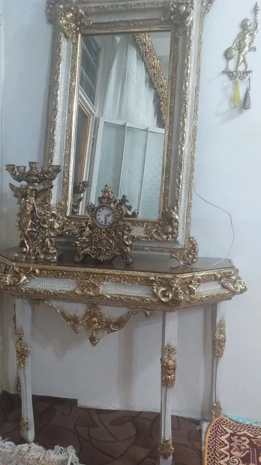 ساعت وشمعدان|ساعت دیواری و تزئینی|مراغه, |دیوار