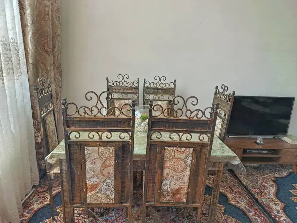 میز ناهار خوری فرفوروژه ۶ نفره|میز و صندلی غذاخوری|تهران, مشیریه|دیوار