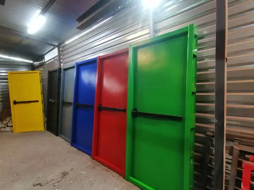 درب ضد حریق، درب آتش نشانی، ضد دود تاییدیه دار|مصالح و تجهیزات ساختمان|کرج, شهرک امیر المومنین|دیوار