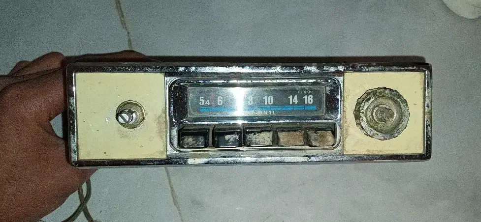 رادیو پیکان ناسیونال اصلی ،کلکسیونی،عتیقه|کلکسیون اشیاء عتیقه|گلپایگان, |دیوار