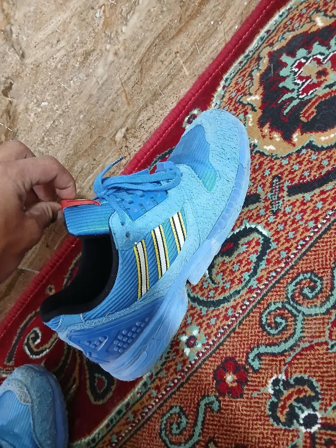 کتونی لگو ابی سفارش کره سایز ۴۲|کیف، کفش، کمربند|بهارستان, |دیوار