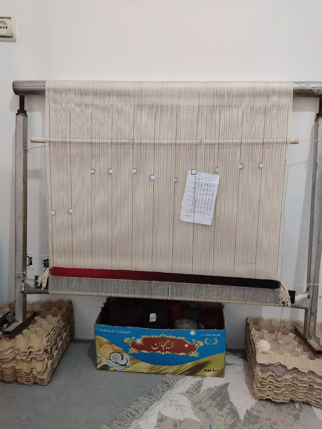 فرش دست بافت طرح گودیبا|فرش|کرمانشاه, |دیوار