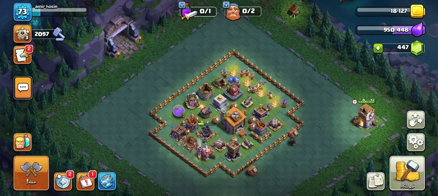 اکانت کلش اف کلنز|کنسول، بازی ویدئویی و آنلاین|زرندیه, |دیوار