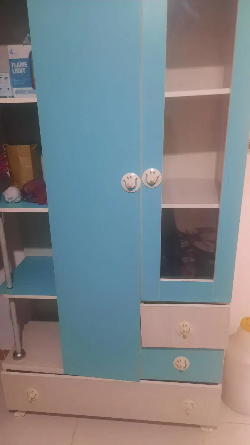 کمد نوجوان|تخت و سرویس خواب|رشت, هلال احمر|دیوار