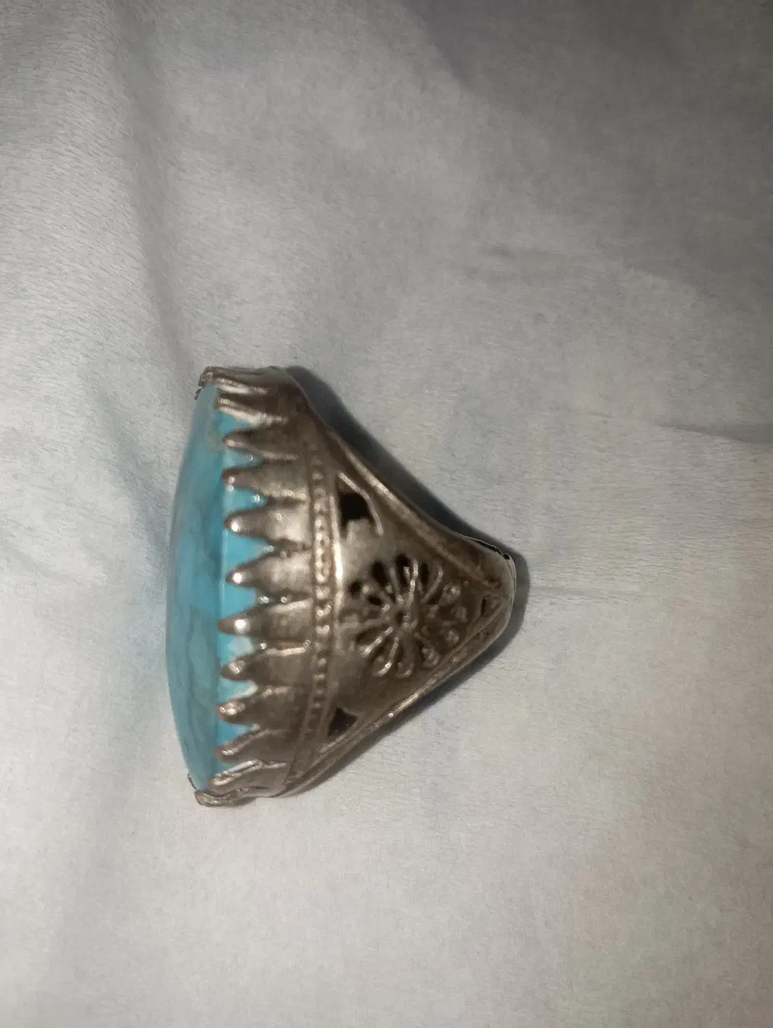 انگشتر نقره فیروزه|بدلیجات|پرند, فاز ۵|دیوار