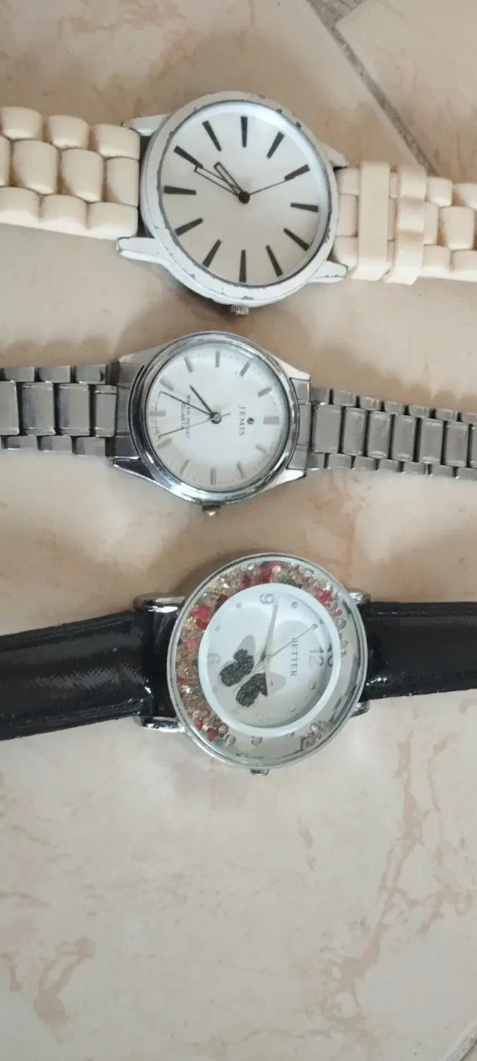 سه عدد ساعت مچی باهم 500ساعت ها باطری لازمه|ساعت|فردیس, سپید دشت|دیوار