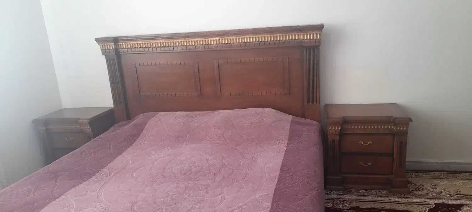 سرویس خواب جنس چوب|تخت و سرویس خواب|شاندیز, |دیوار