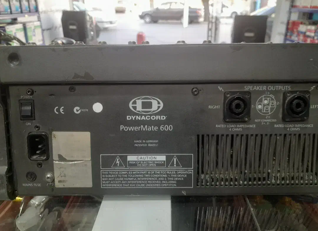 پاورمیکسر دایناکورد ۶۰۰ ب همراه باند پسیو|صوتی و تصویری|اصفهان, عباس‌آباد|دیوار