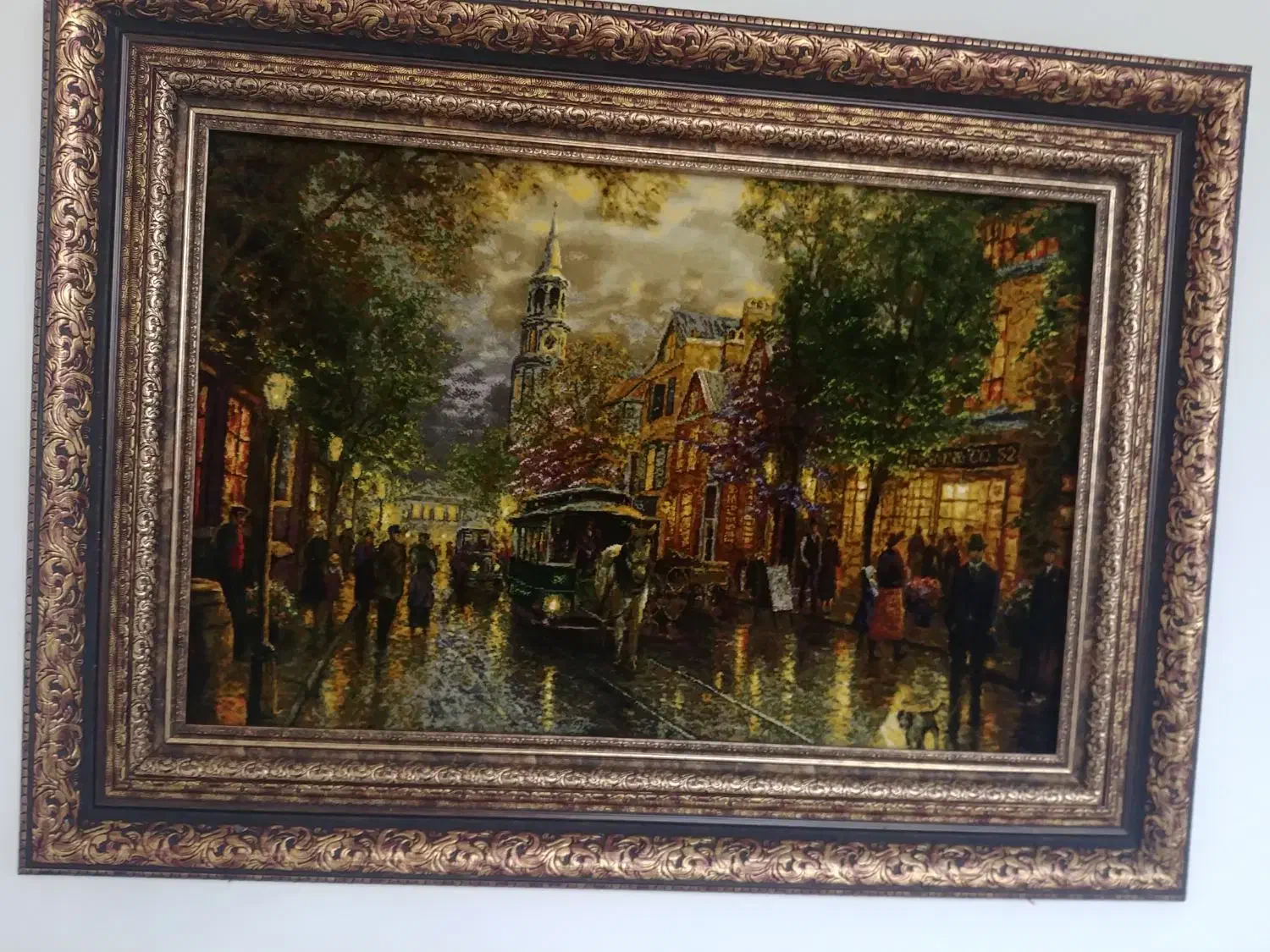 تابلو فرش دست بافت|تابلو فرش|اراک, |دیوار