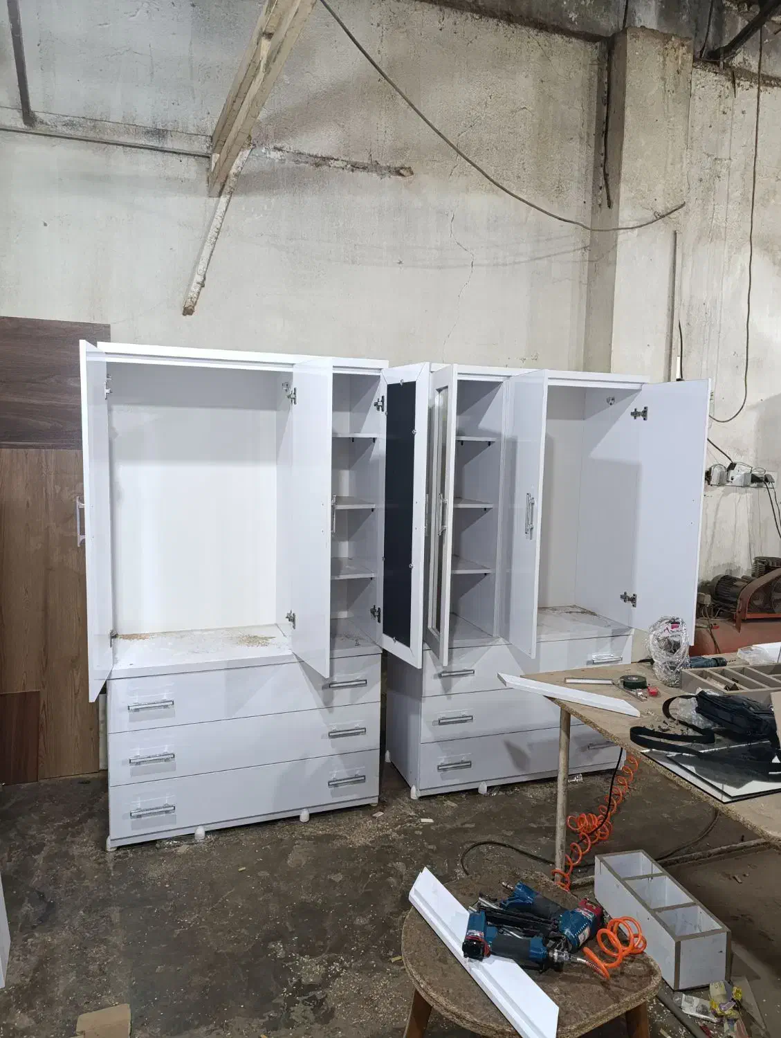 کمد لباس ۱۰۵ دوتیکه(تولید کننده)|جاکفشی، کمد، دراور|بابل, |دیوار