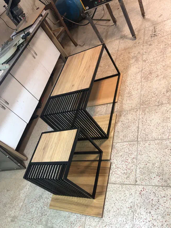 جلو مبلی عسلی مدرن|مبلمان خانگی و میز عسلی|رباط‌کریم, نصیرشهر|دیوار