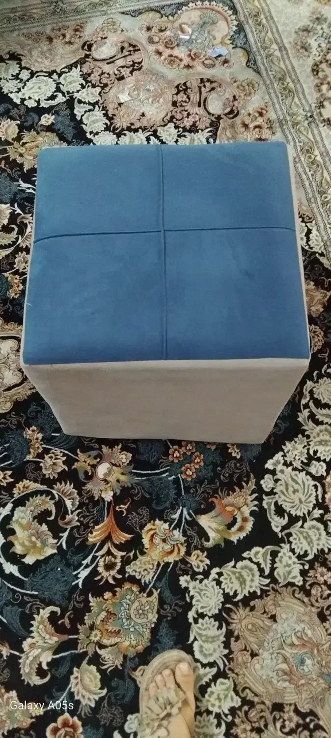 2تا میز مبلی یا پاف|مبلمان خانگی و میز عسلی|نجفآباد, مزرعه طالب|دیوار