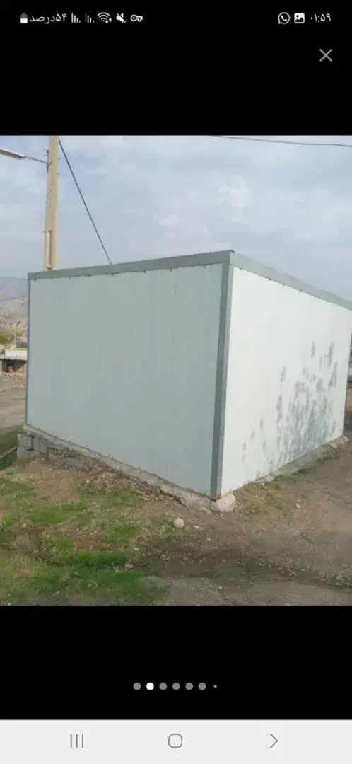 کانکس ساندویچ پنل باغی|مصالح و تجهیزات ساختمان|فولادشهر, سایت صنعتی کاوه|دیوار