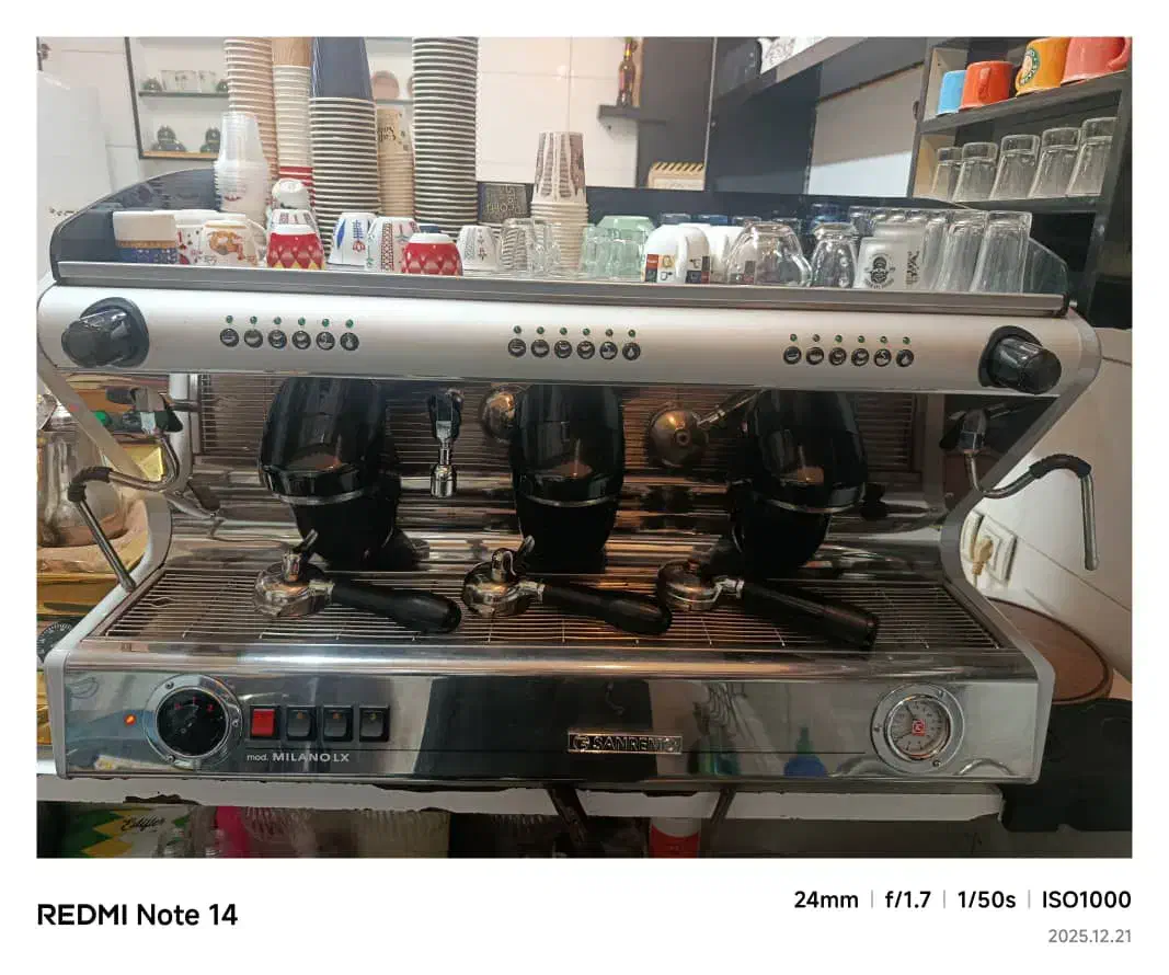 دستگاه اسپرسو صنعتی سه گروپ و آسیاب|کافی‌شاپ و رستوران|بندر ماهشهر, |دیوار