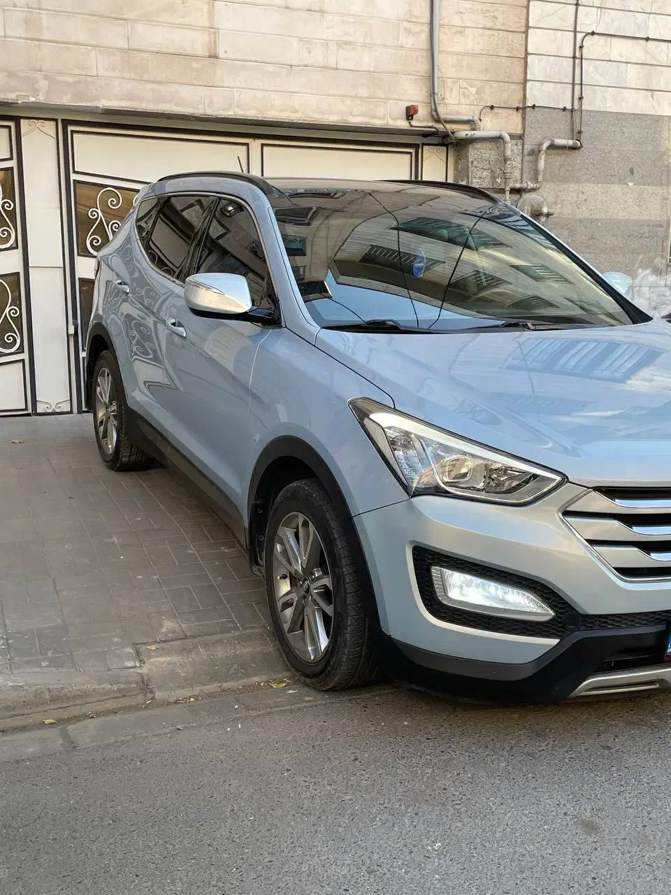 سانتافه 2014 بی رنگ سفارشی امارات پانوراما ۲ دف|خودرو سواری و وانت|کرج, اتحاد|دیوار