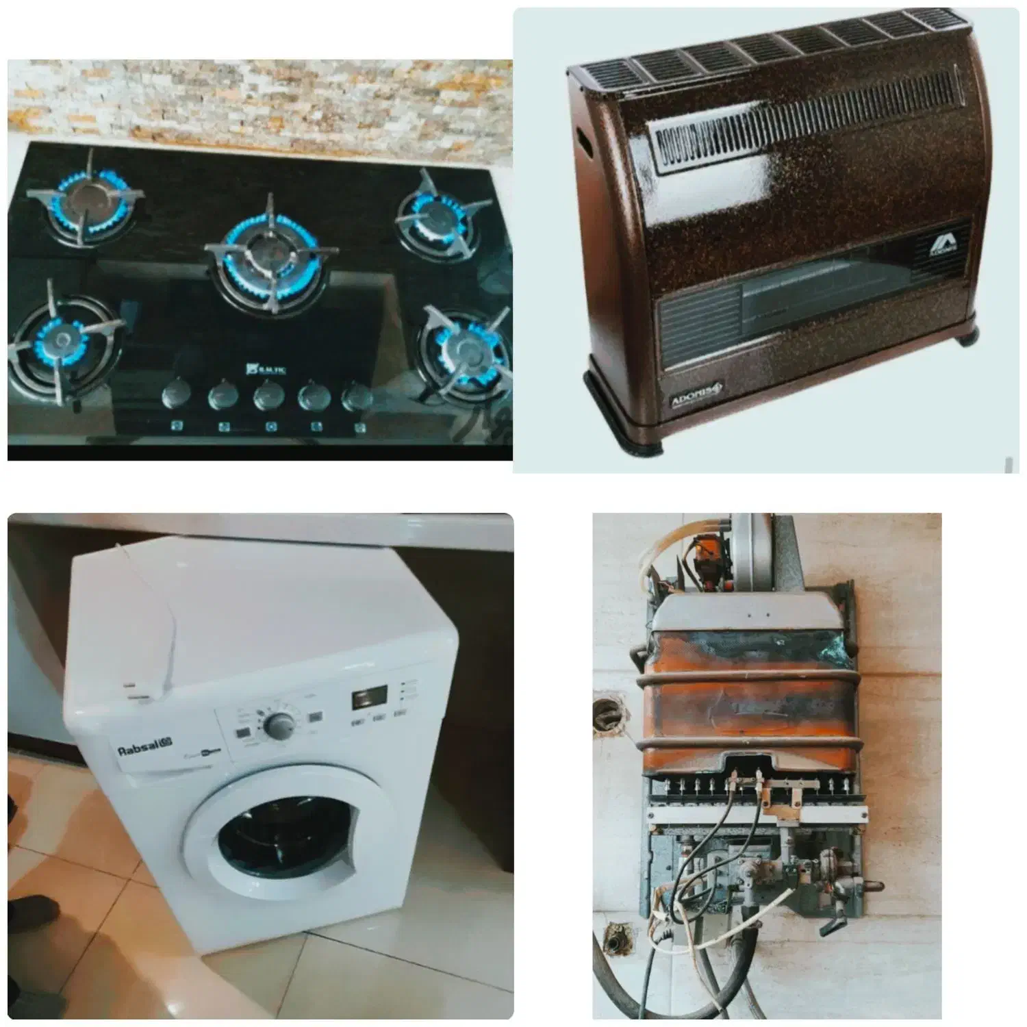 نصب سرویس تعمیر ابگرمکن لباسشویی اجاق گاز|خدمات پیشه و مهارت|اهواز, کیانپارس |دیوار