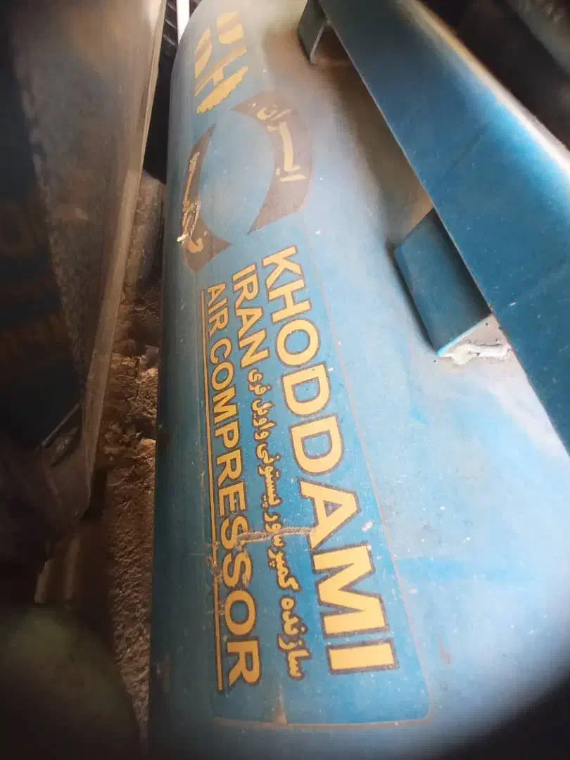 پمپ باد ۱۵۰ لیتری کم کارکرده|مصالح و تجهیزات ساختمان|شاهین‌شهر, گزبرخوار|دیوار