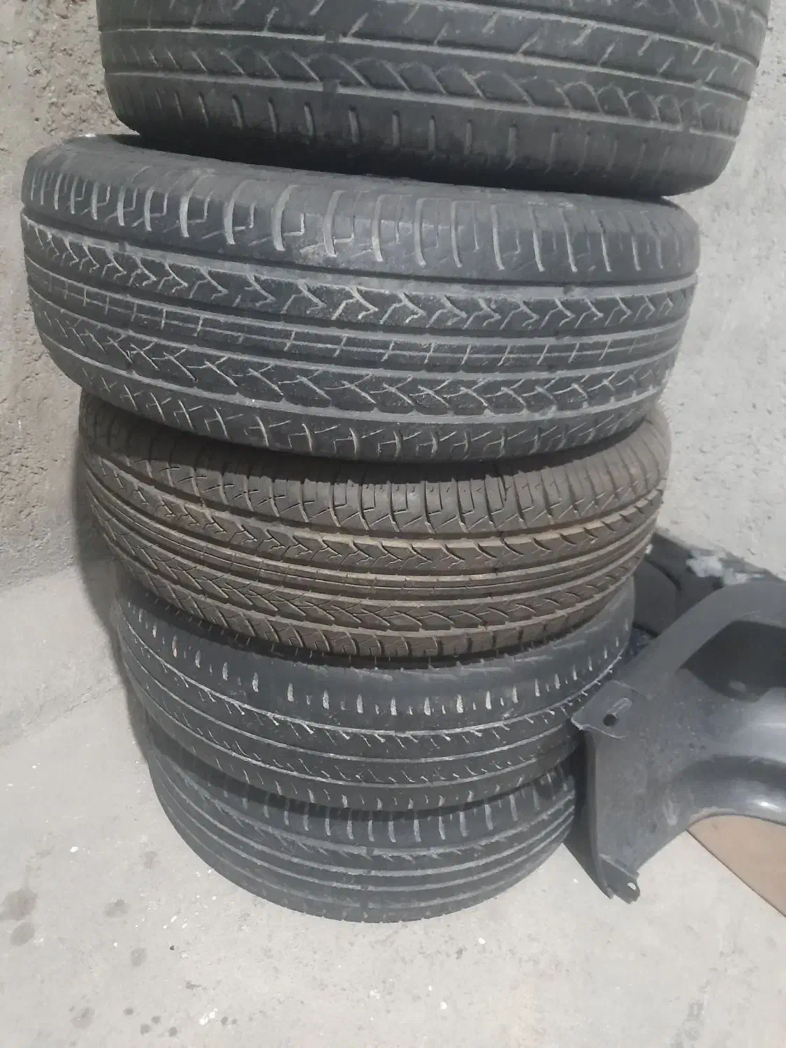 سپر استوک پراید لاستیک تیبا|قطعات یدکی و لوازم جانبی|ایوان, |دیوار