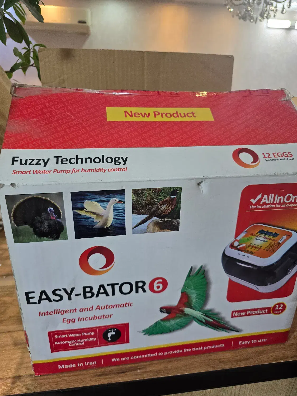 دستگاه جوجه کشی ایزی باتور ۶|لوازم جانبی حیوانات|ری, هاشم‌آباد|دیوار