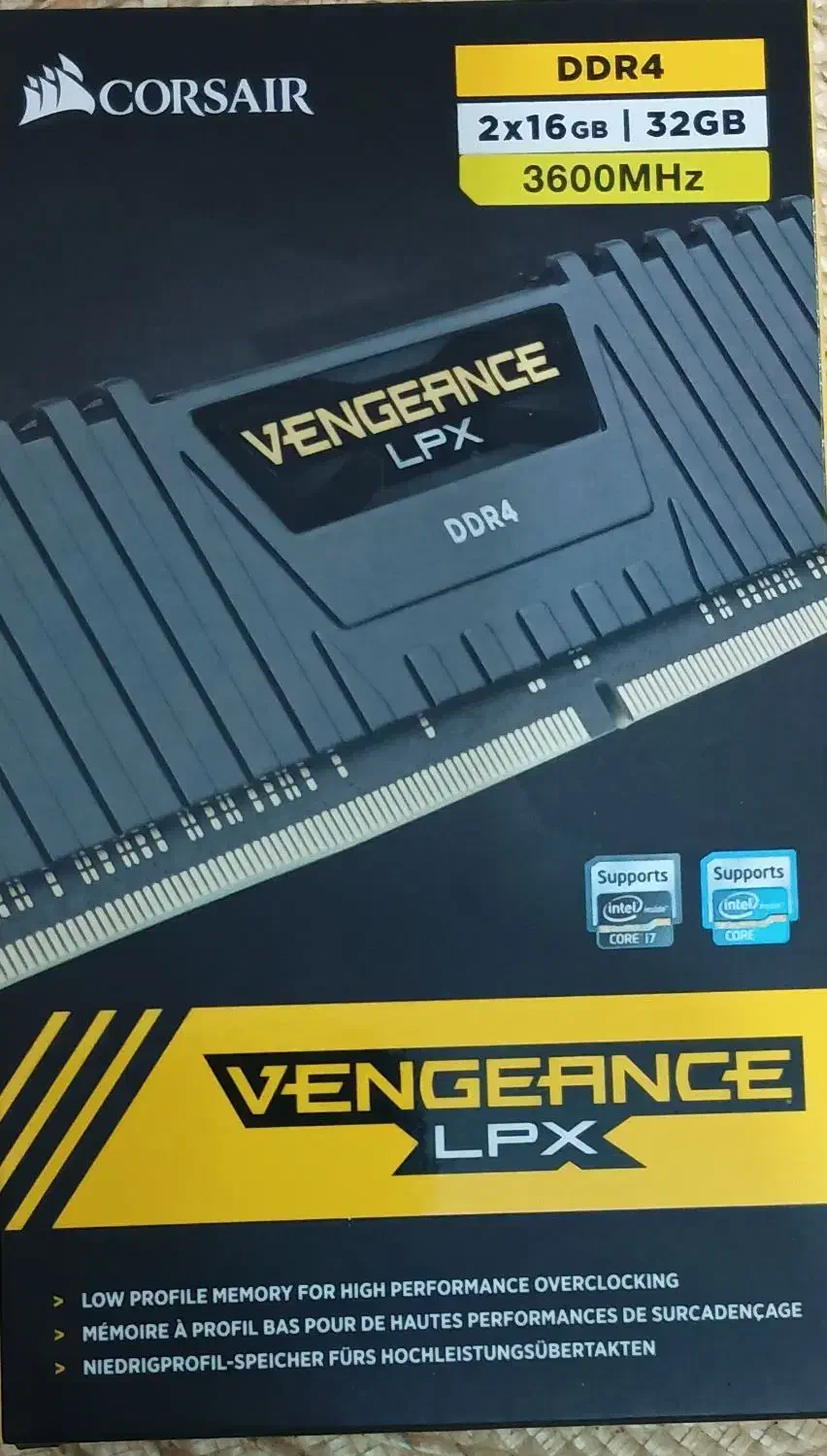 رم کامپیوتر دسکتاپ DDR4 برند کورسیر|قطعات و لوازم جانبی رایانه|همدان, |دیوار