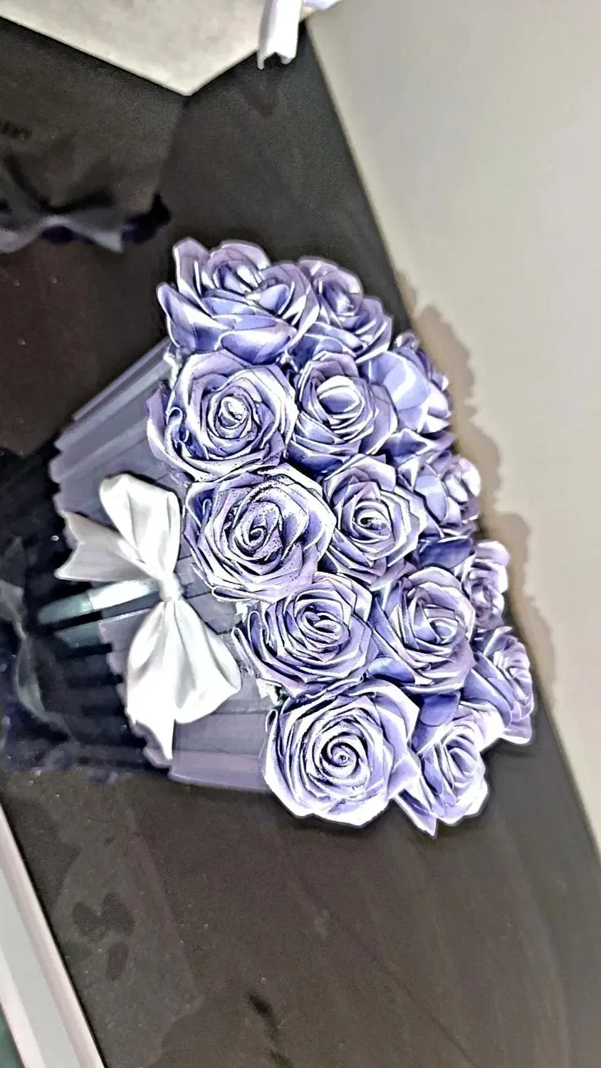 باکس 10شاخه گل زر ربانی یاسی|گل مصنوعی|اصفهان, شهرک کاوه|دیوار