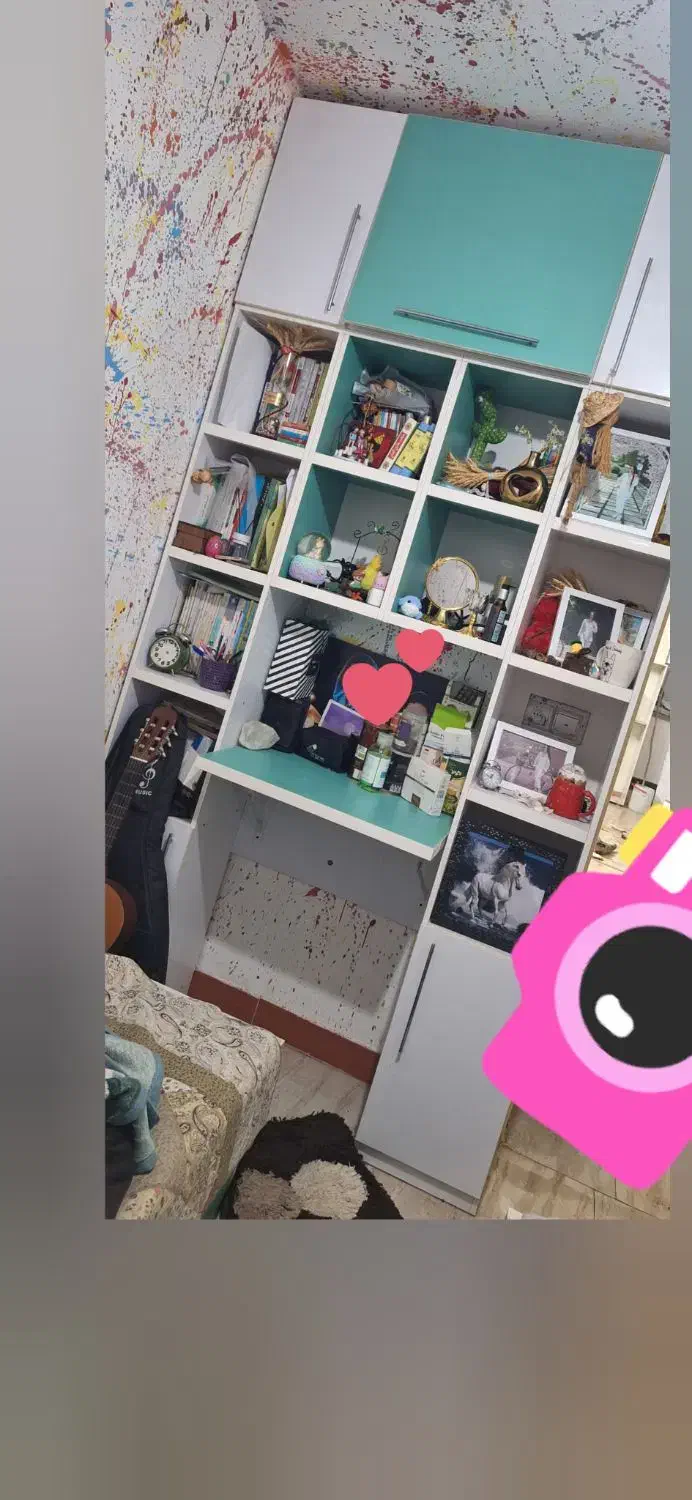 فروش کتابخانه وتخت خواب|کتابخانه، شلف، قفسه‌های دیواری|پاکدشت, پاکدشت (مامازند)|دیوار