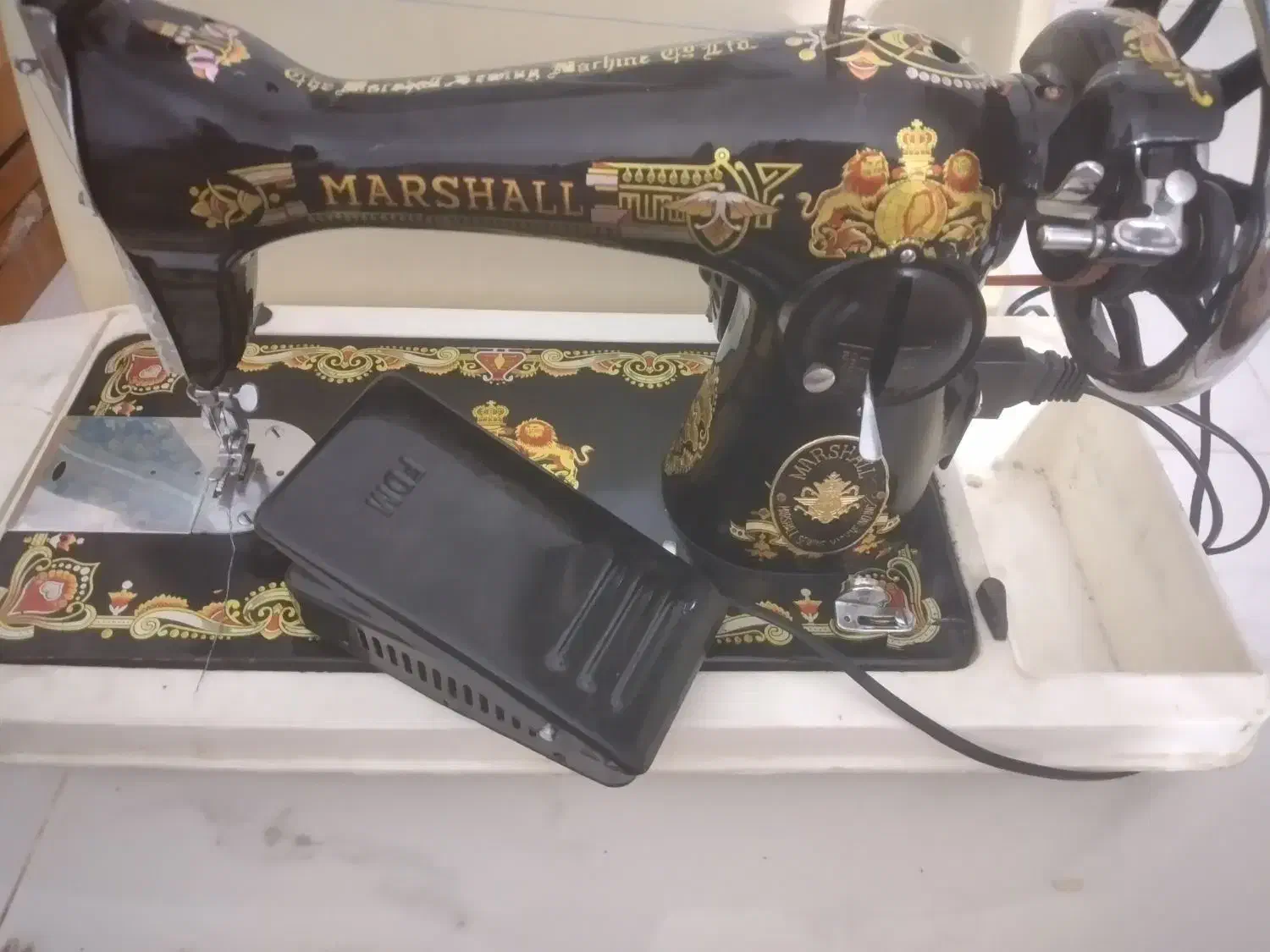 چرخ خیاطی مارشال برقی|چرخ خیاطی و ریسندگی|قشم, |دیوار