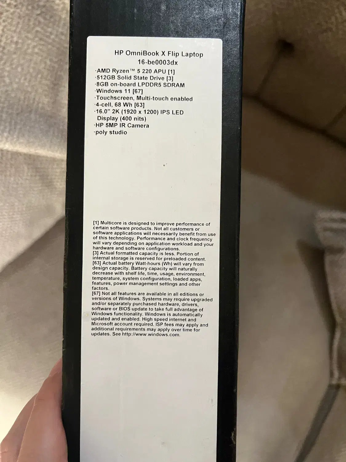 لب تاب Hp omniBook X Flip be0003dx-16|رایانه همراه|تهران, مرزداران|دیوار