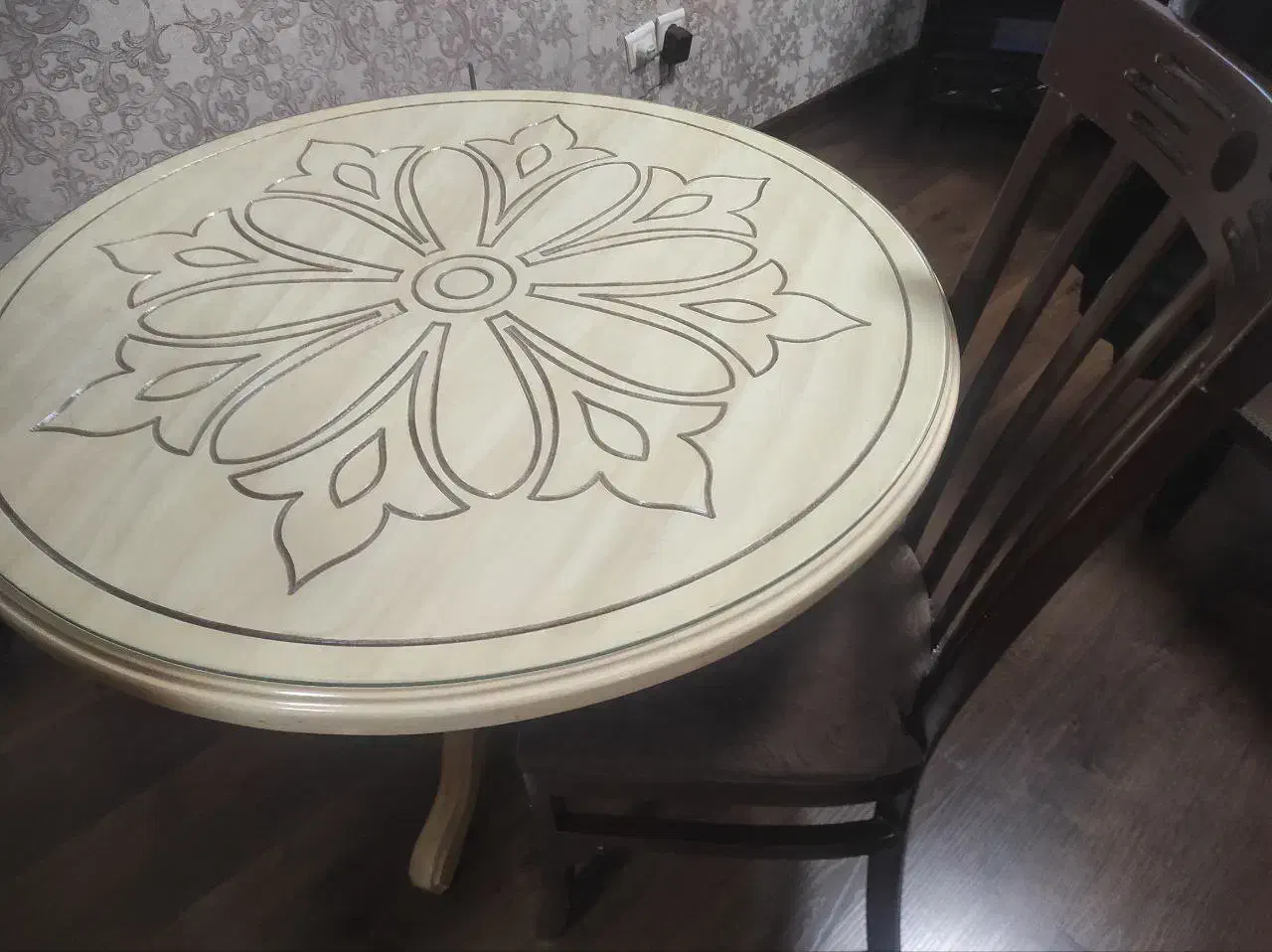 فروش میز ناهار خوری بهراه صندلی|میز و صندلی غذاخوری|بهشهر, |دیوار