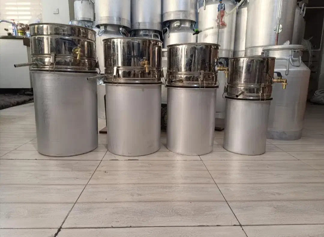 ابعاد ۱۳۵لیتری گلابگیر همراه پانچ داخل عرقگیر|ظروف پختوپز|مشهد, توس (بلوار توس)|دیوار