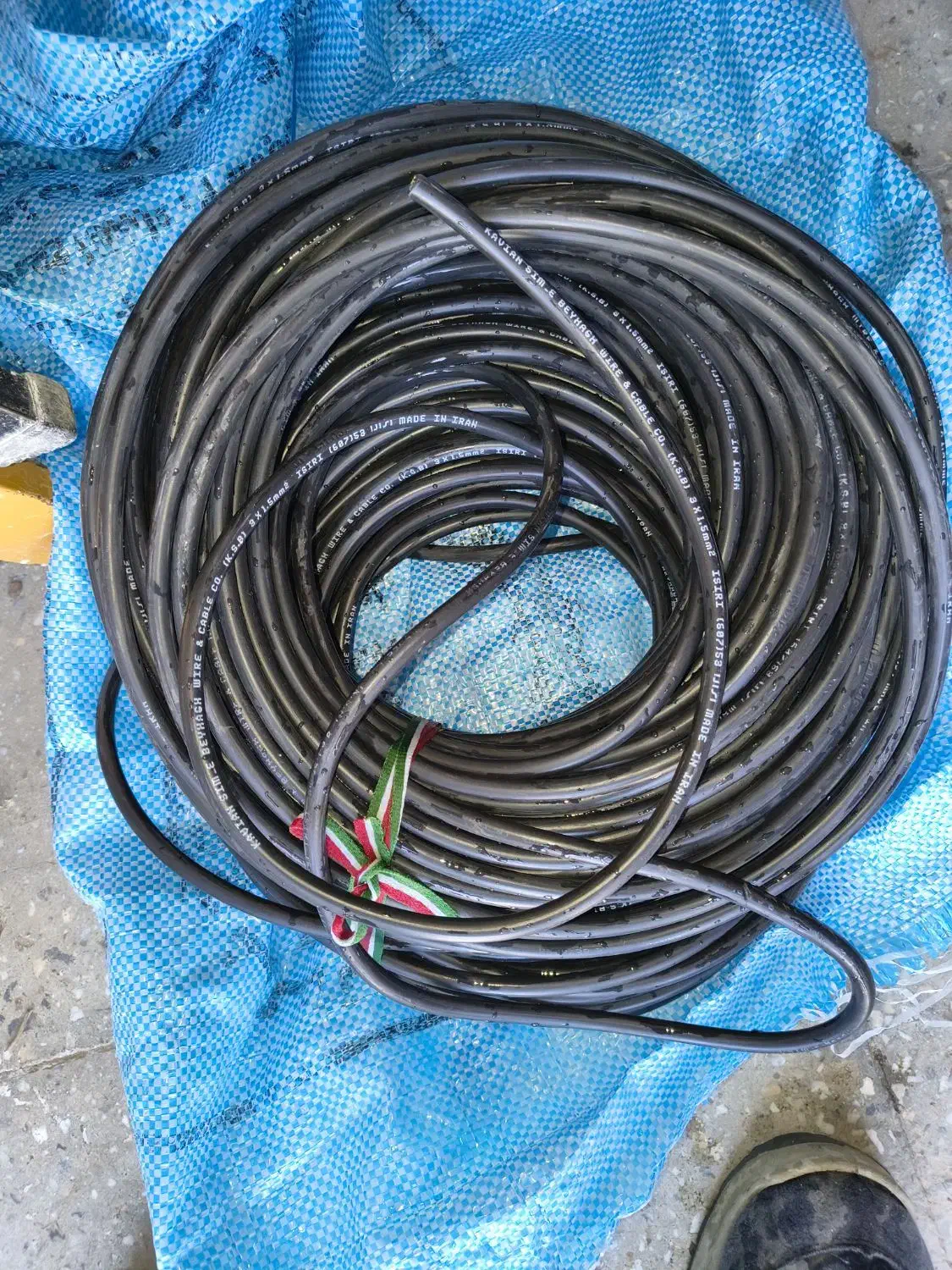 کابل 1/5×3|مصالح و تجهیزات ساختمان|ایوان, |دیوار