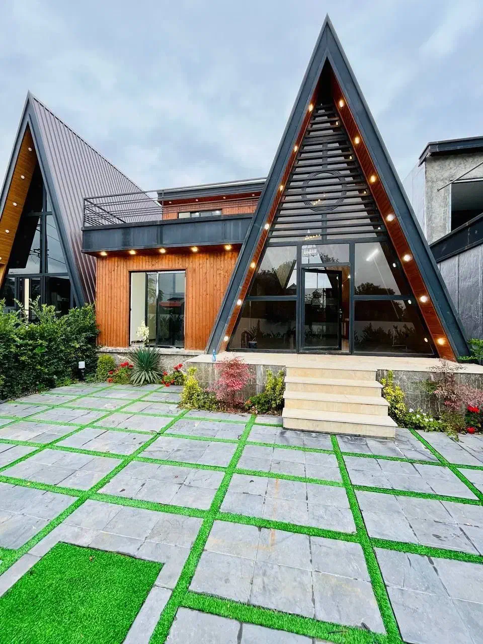 کلبه سوئیسی نیم پیلوت/شهرکی/شمال