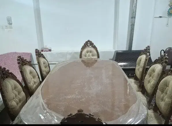 ناهارخوری 8نفره|میز و صندلی غذاخوری|شهرکرد, |دیوار