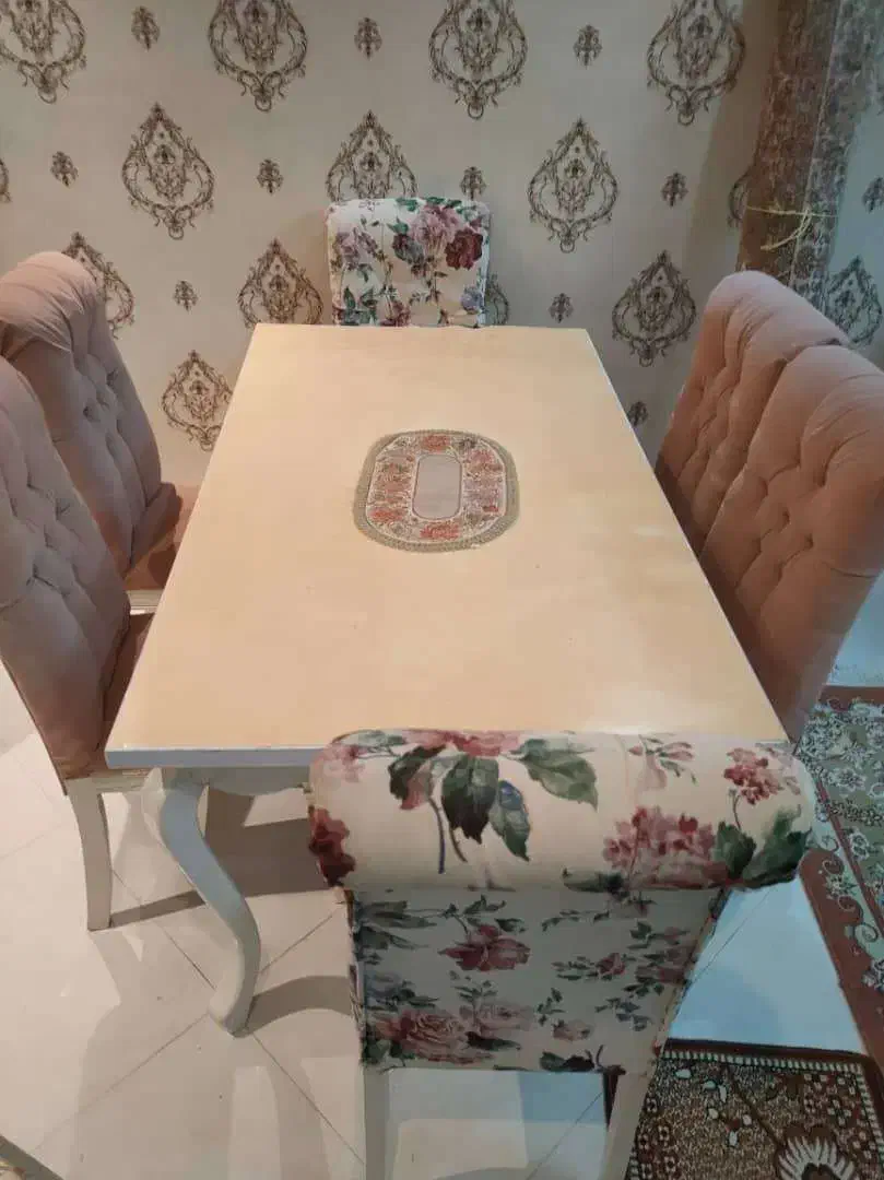 میز ۶ نفره چوبی|میز و صندلی غذاخوری|تهران, سازمان برنامه شمالی|دیوار