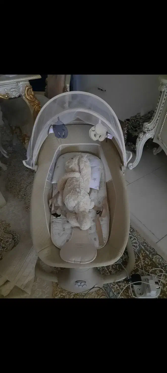 گهواره برقی ماستلا|تخت و صندلی بچه|رباط‌کریم, رباط‌کریم|دیوار